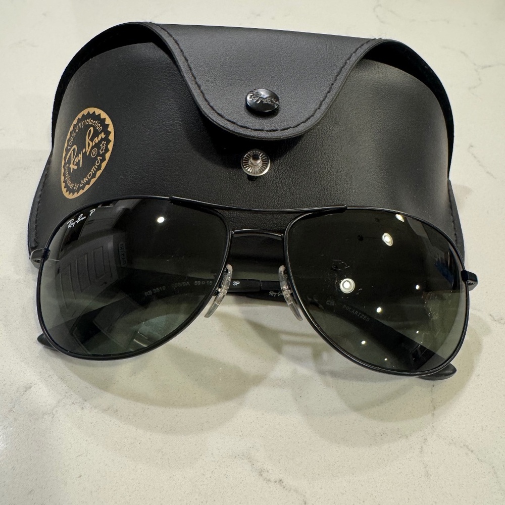Ray-Ban Men's RB3519 Aviator Sunglasses